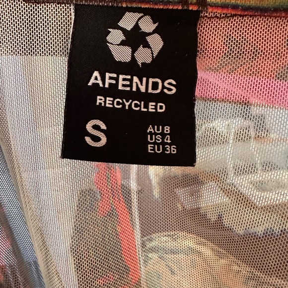 Afends Mesh Recycled Buton Up - Picture 2 of 2